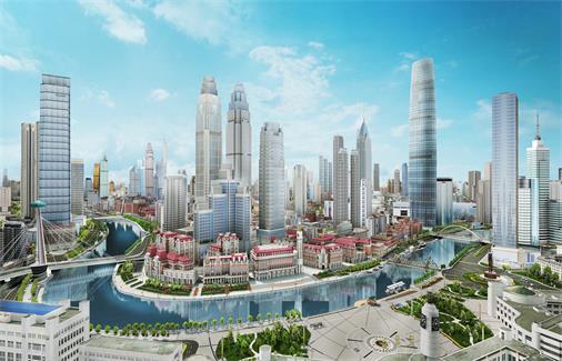 三维数字城市构建关键技术钻研及特大城市信...